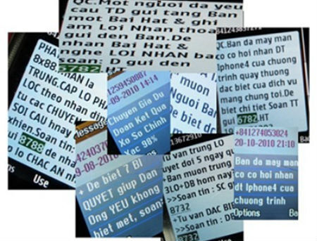 Người sử dụng điện thoại chỉ được nhắn 50 tin/ngày
